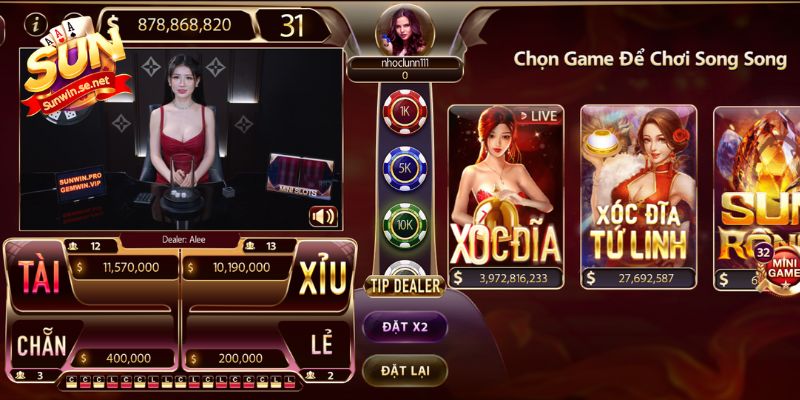 Người chơi có thể tham gia song song hai tựa game